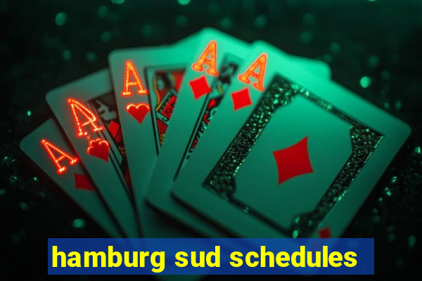 hamburg sud schedules